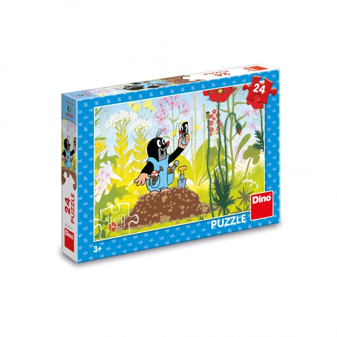 Puzzle Little Mole in Trousers 24 Pieces