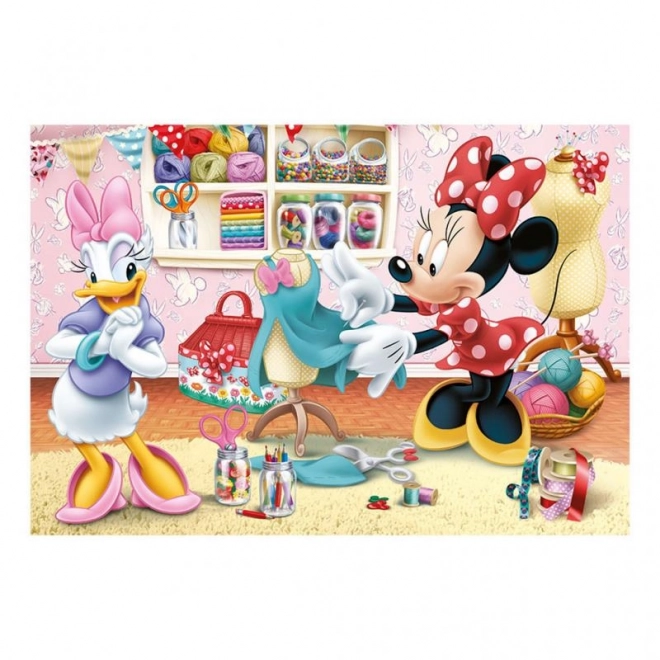 Mickey and Minnie Puzzle Set