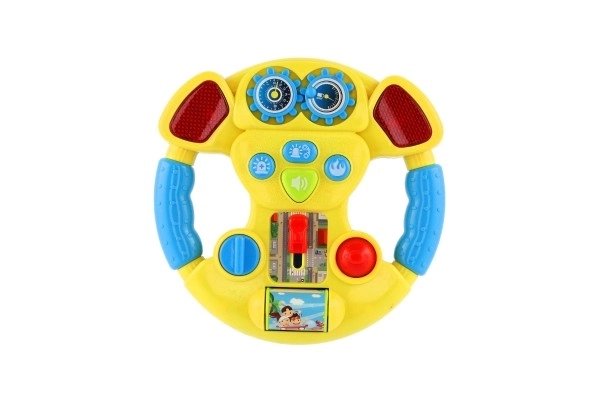 Toy Steering Wheel with Sound and Light