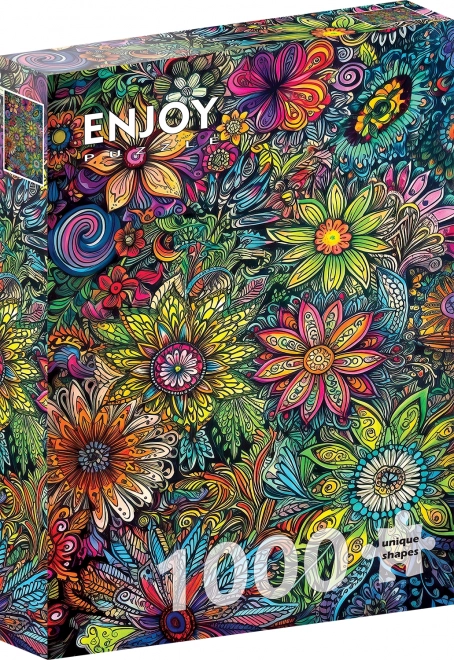 Enjoy puzzle flower power 1000 pieces