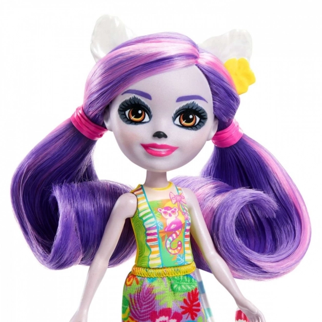 Enchantimals Doll Lorinda Lemur Family