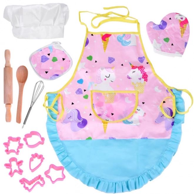 Kitchen Play Set with Apron and Accessories