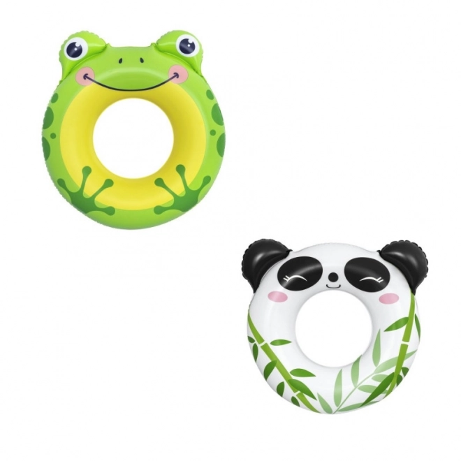 Inflatable Swim Ring Panda Frog Design