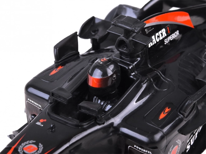 Racing Formula Car with Sound and Light – Black