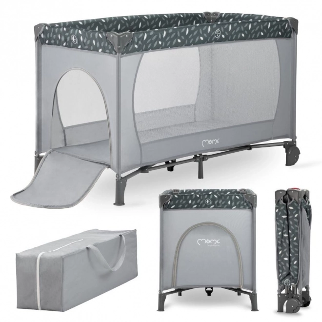 Travel Cot Momi Belove Gray