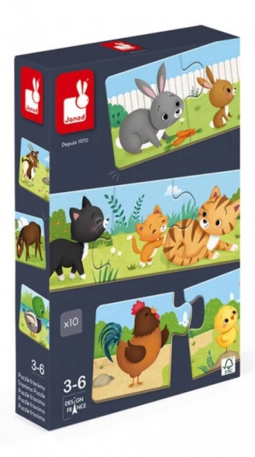 Animal Matching Puzzle