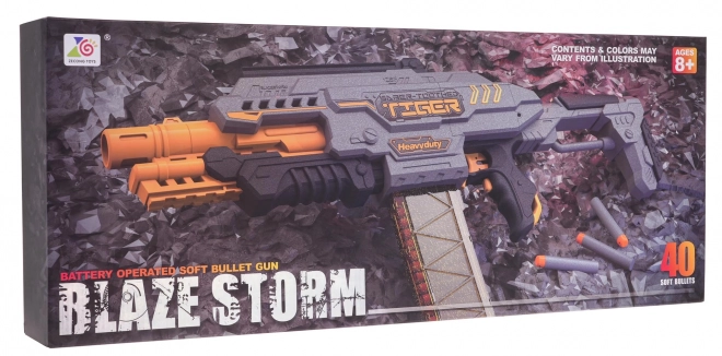 Blaze Storm Gray Toy Rifle