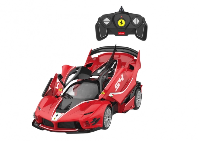 Construction Block Car Ferrari FXXK EVO Red