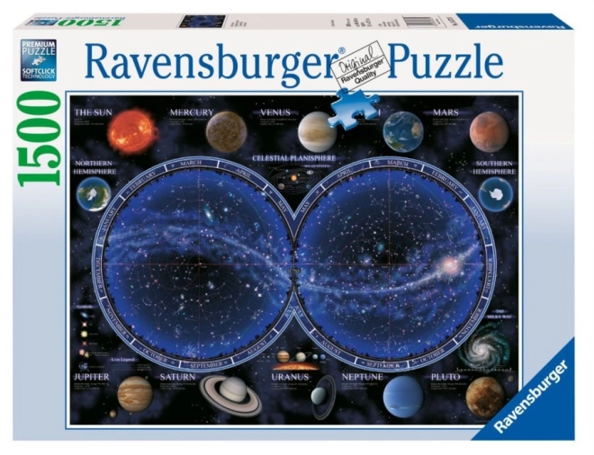 Ravensburger Star Map Sky Puzzle 1500 Pieces