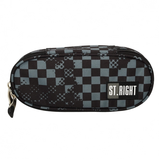 School Pencil Case St. Right Chessboard