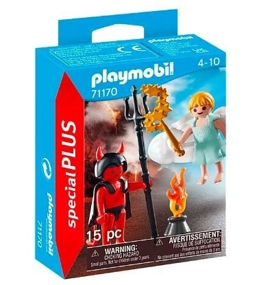 Playmobil Angel and Devil Figures Set