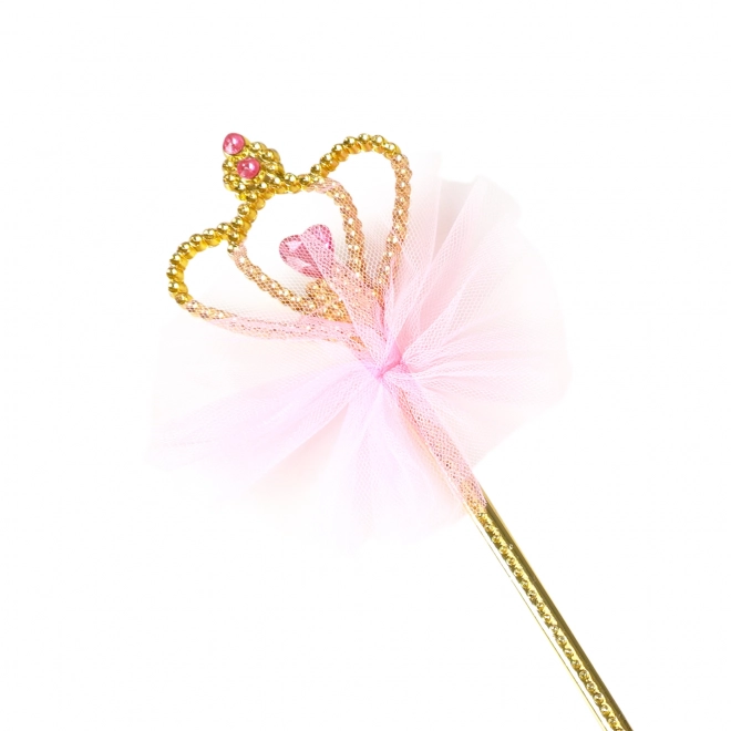 Princess Headband with Crown and Wand