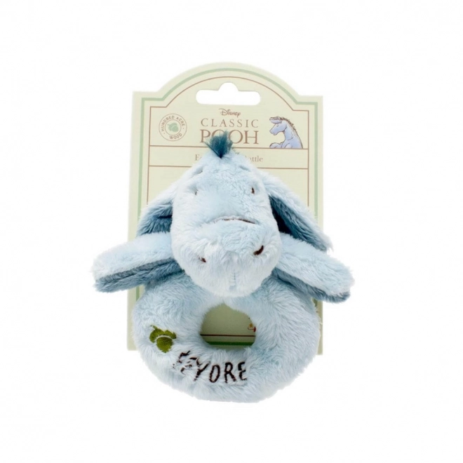 Rainbow Plush Rattle Eeyore