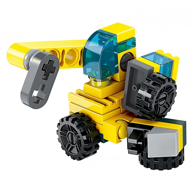 Qman Building Blocks Crane Set 3-in-1