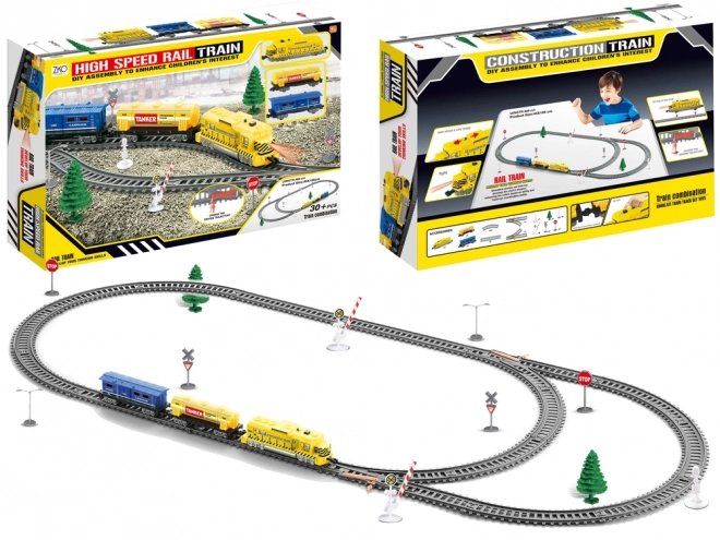 Electric Train Set with Tracks