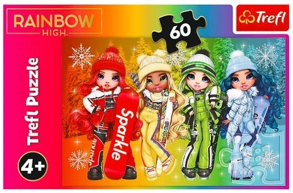 Rainbow High Joyful Dolls Puzzle 60 Pieces