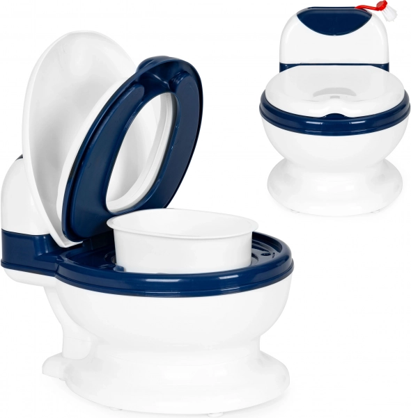 Pot de chambre avec siège et bol amovible ECOTOYS