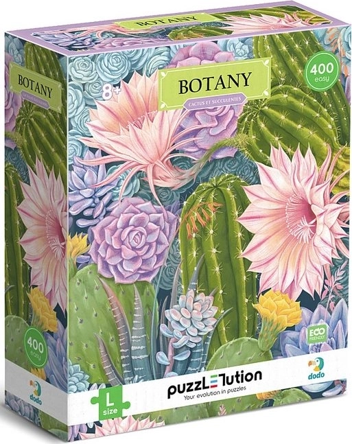 DODO Puzzle Botany: Kaktusi i Sukulenti 350 komada