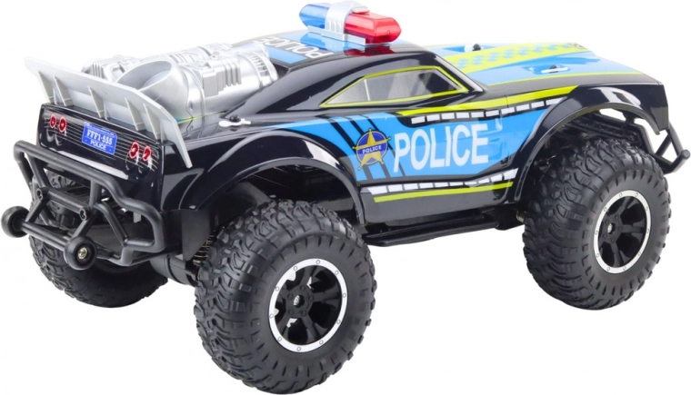 Politieverlichting en -geluiden