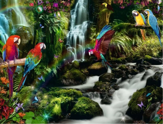 Ravensburger Puzzle Parrots in the Jungle 2000-Piece