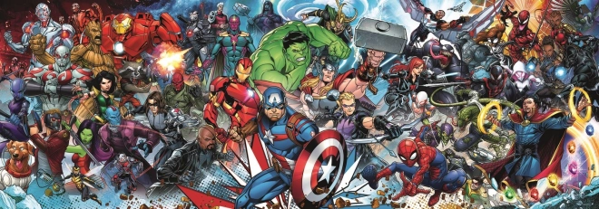 1000 Piece Marvel Avengers Panorama Puzzle