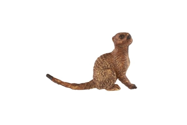 Light Brown Plastic Meerkat 6cm