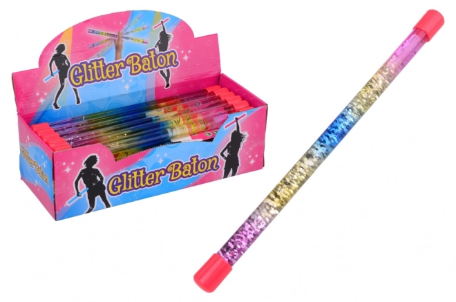 Majorette Baton with Glitter