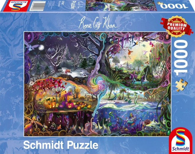 Schmidt jigsaw puzzle portal of four worlds