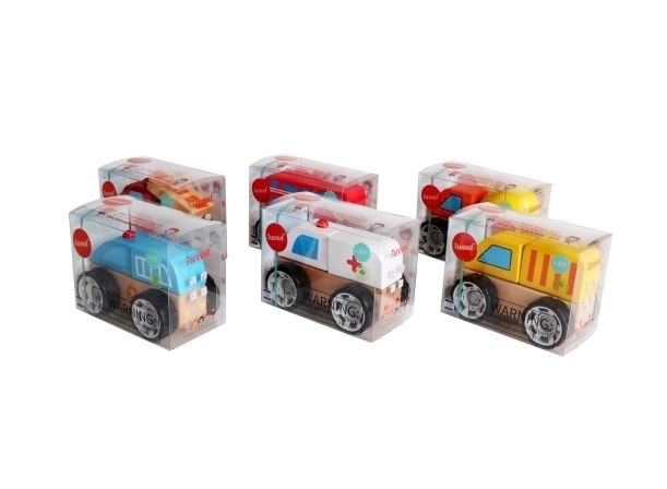 Wooden Blocks Police Car