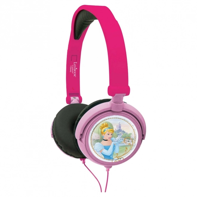 Foldable Wired Headphones Disney Princess