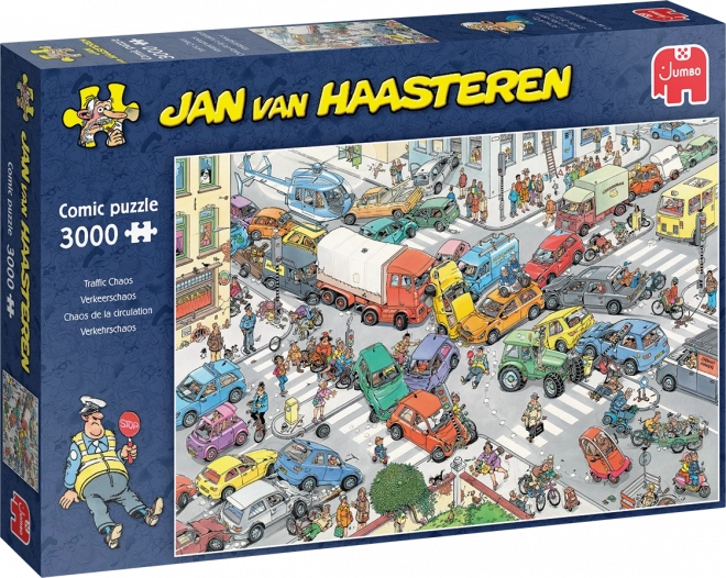 Jumbo Puzzle JvH Traffic Chaos 3000 Pieces