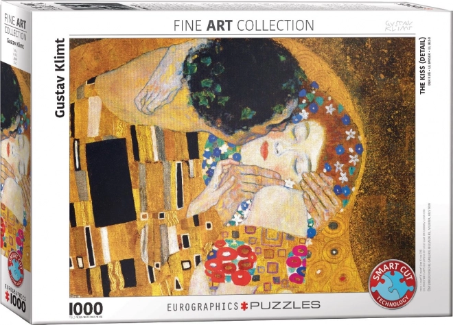 Eurographics Puzzle - The Kiss (Detail) 1000 Pieces