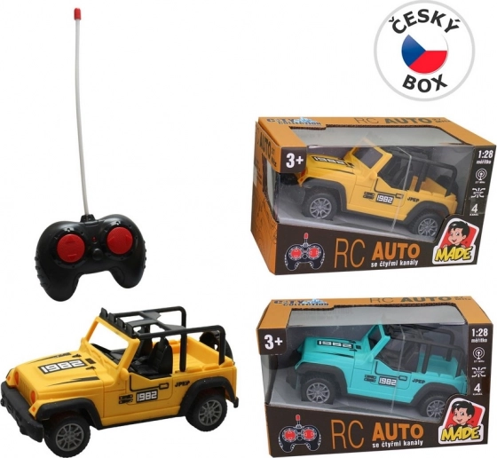 Auto Jeep na daljinsko upravljanje - crni