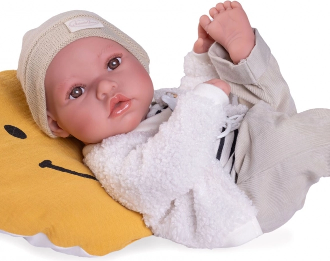 Poupée bébé réaliste Antonio Juan Erik 42 cm