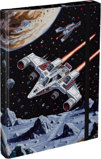 Dosky na školské zošity A4 Pixel Space