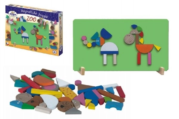 Magnetic Zoo Puzzle