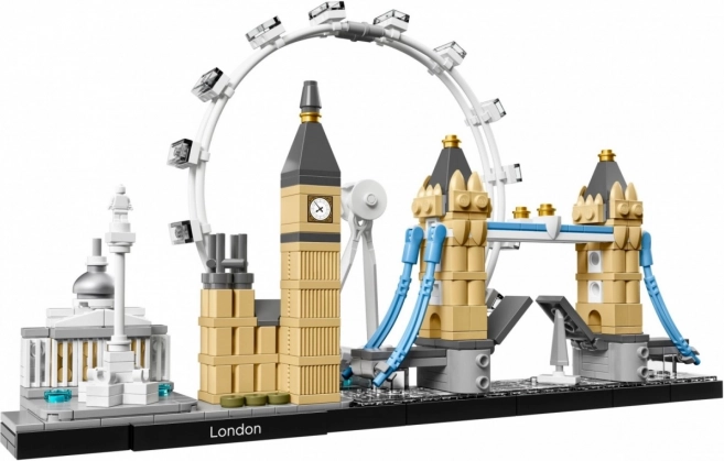 Iconic London skyline in one set