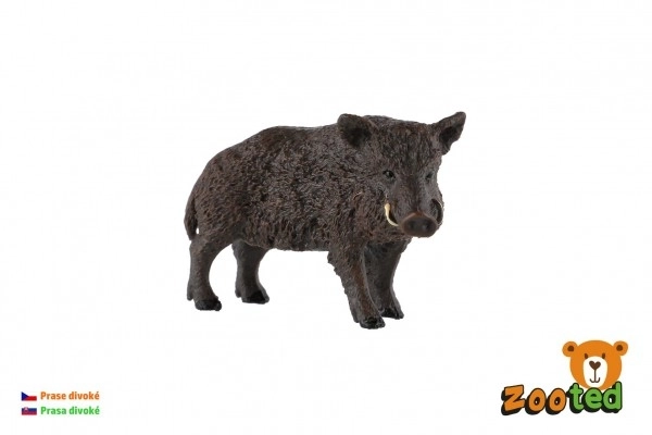 Wild Boar Plastic Figurine 7cm