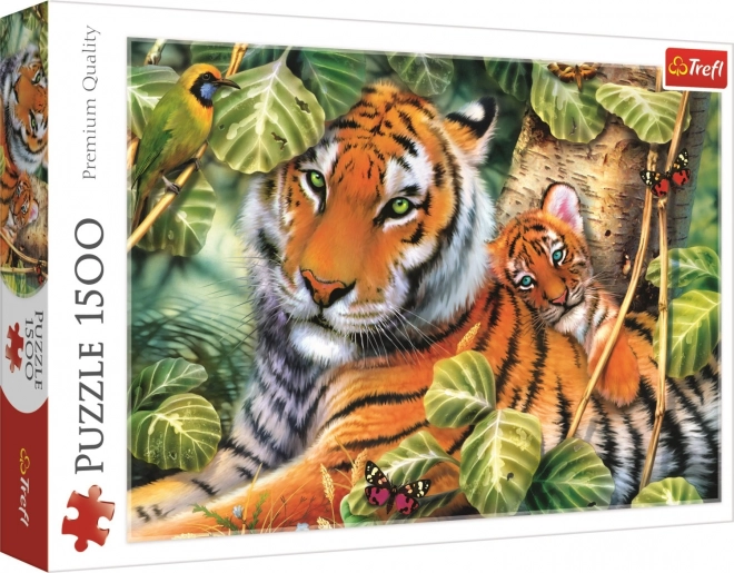 Trefl Puzzle Tiger with Cub 1500 Pieces