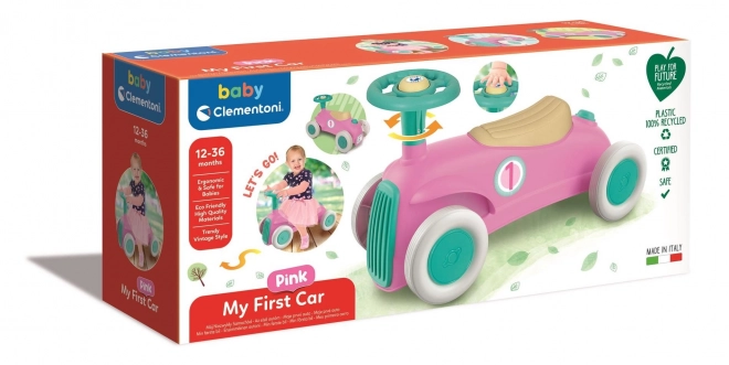 Baby Ride-On Car Pink