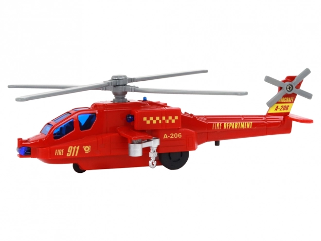 Rescue Helicopter with Sound and Light