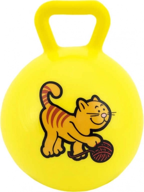 Rattle Ball My First Animals 10cm Rubber