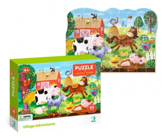 Farm Animal Puzzle for Kids