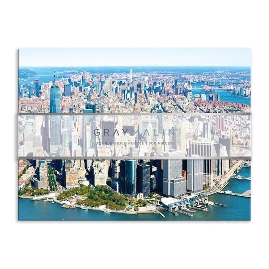 Galison Double-Sided Puzzle New York City by Gray Malin