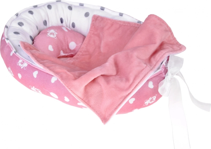 Soft nest with pillow and blanket