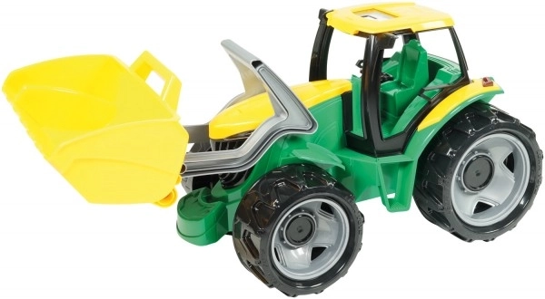 Green and Yellow Tractor with Scoop