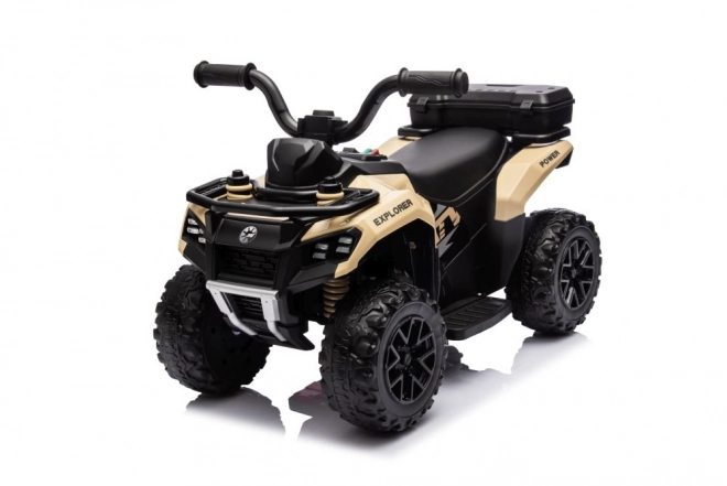 Quad per bambini a batteria Explorer Khaki