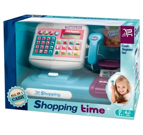 Interactive Toy Cash Register with Calculator