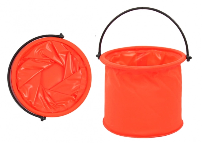 Foldable Multifunctional PVC Water Bucket Orange