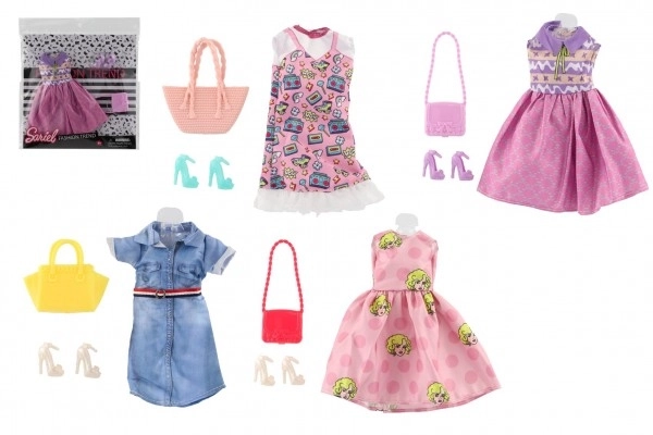 Doll Dresses with Accessories Set